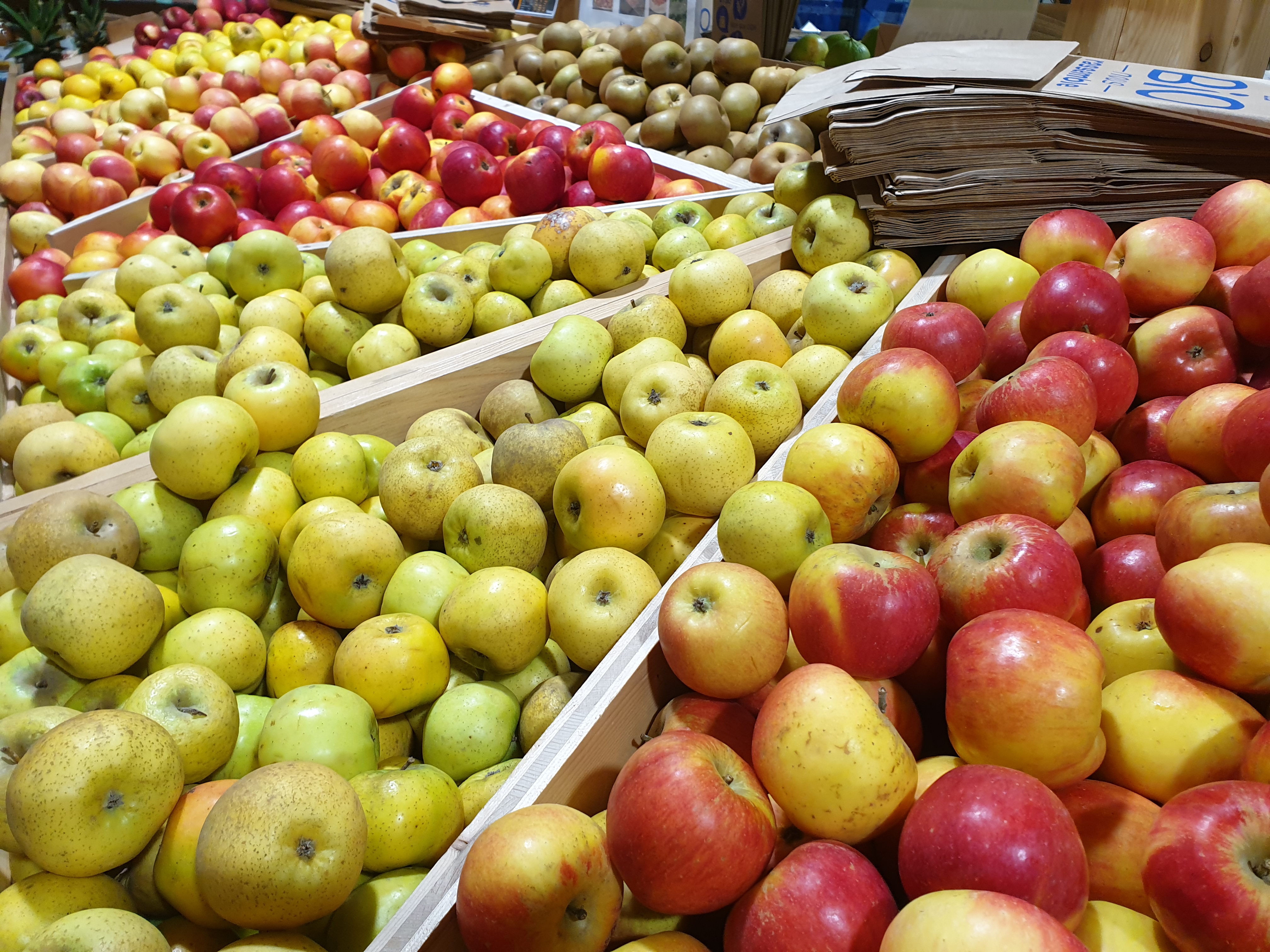 Retrouvez nos pommes locales !